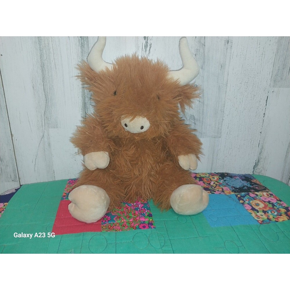 Highland Cow from Wishpets Stuffed Animal Plush 12” Scouty